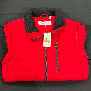 Calvin Klein Puffer Zipper Vest - Small